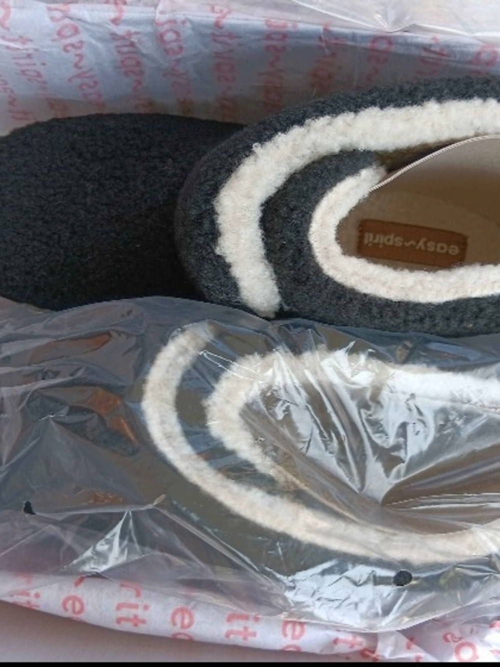 Easy Spirit Brindle 2 Black Boots Size 8W